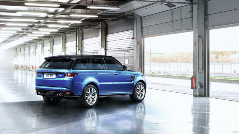 Illustration for article titled The Range Rover Sport SVR Is The Fastest Land Rover Ever